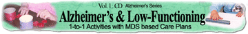 Vol. 1: CD Alzheimer's & Low-Functioning Activities